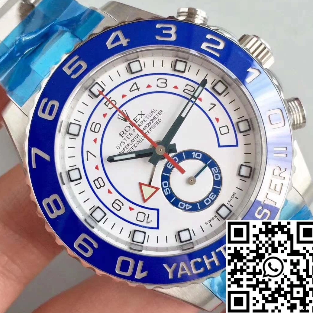 Factory Yacht-Master Dial Refined Rolex 1271 White JF 116680 II 0730